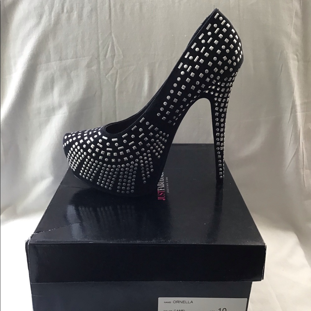 Studded Heels